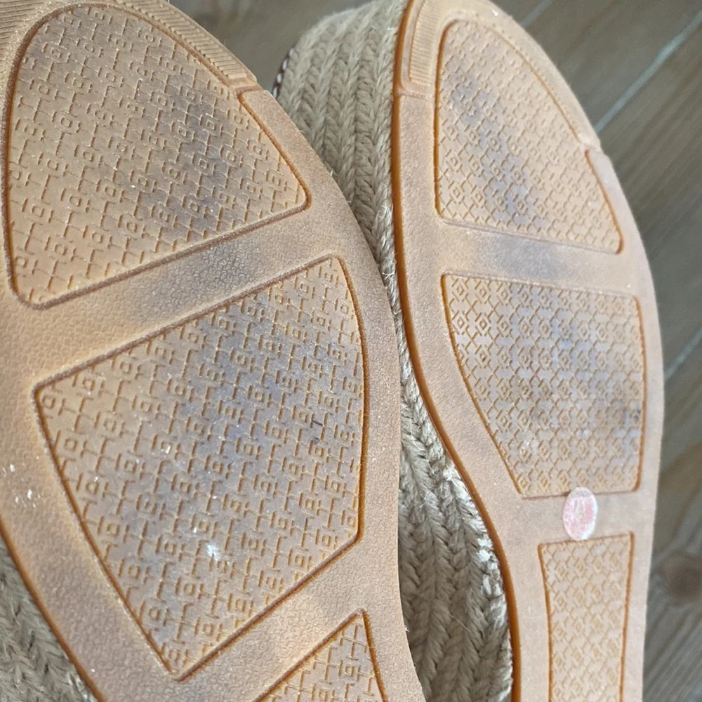 Tory Burch Freida Espadrille Wedge Pink 9